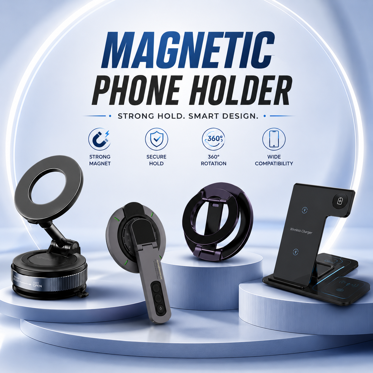 Magnetic Phone Holder