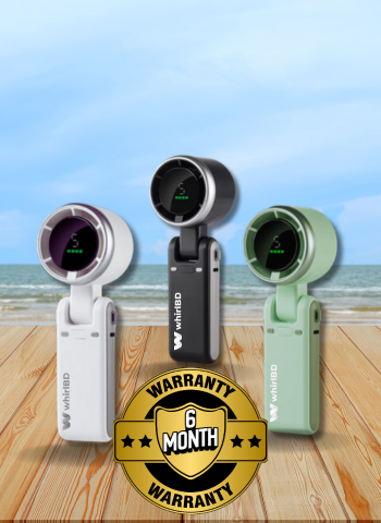 Mini Turbo Fan - Portable USB Cooler for Home & Office 3600mAh