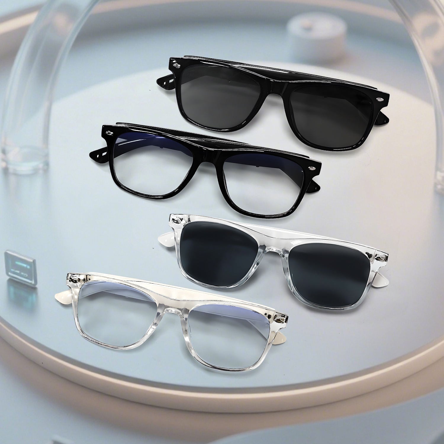 F16 AI Smart Glasses - Bluetooth Audio Sunglasses with Translation