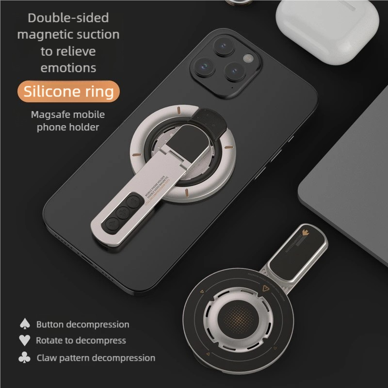 Double sided magnetic phone holder – Universal Car & Desk Mount for All Smartphones