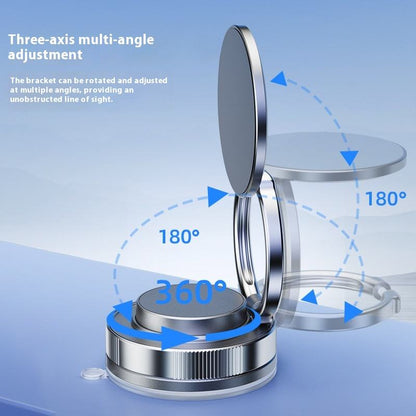 Magnetic Phone Holder - 360° Rotating Car Mount Dashboard & Windshield