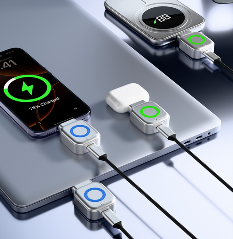 140W Type-C Auto Cut-Off Charging Protector | AI Smart Battery Protection Adapter