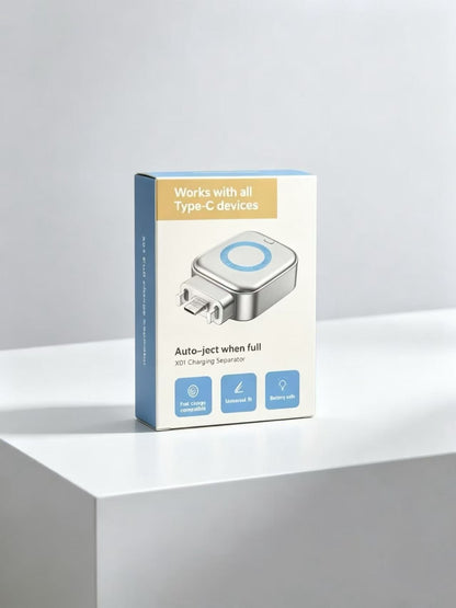 140W Type-C Auto Cut-Off Charging Protector | AI Smart Battery Protection Adapter