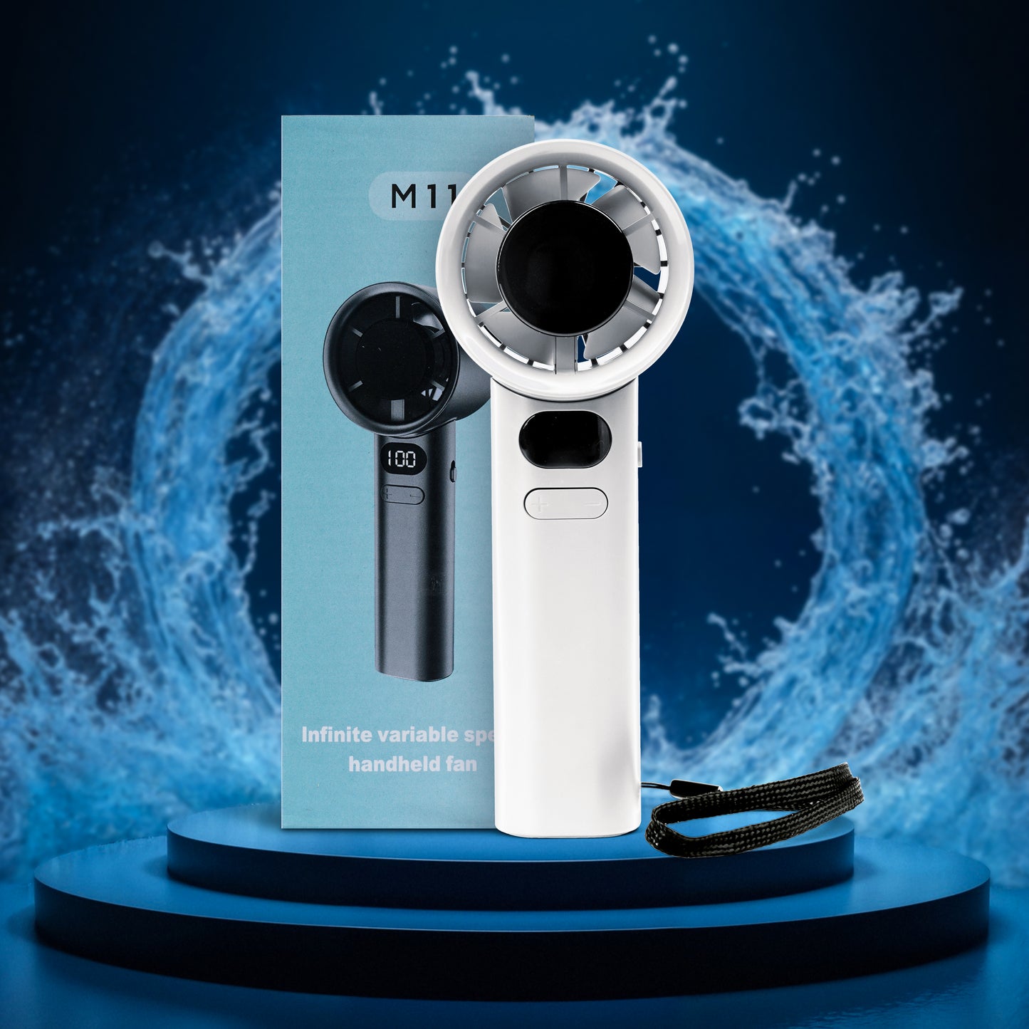 M11 Handheld Mini Fan - 120-Speed