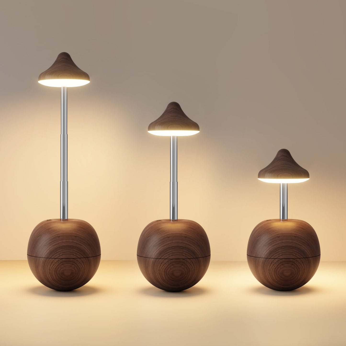 Modern tumbler design LED night light for bedroom with dimmer and remote control