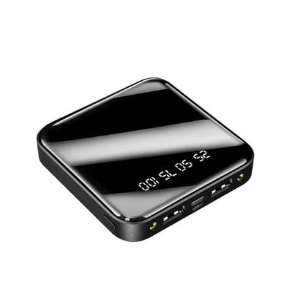 10000mAh Mini Digital Power Bank with LED Power Indicator - High Speed Efficient Fast Charging Portable Charger