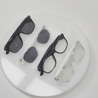 F16 AI Smart Glasses - Bluetooth Audio Sunglasses with Translation